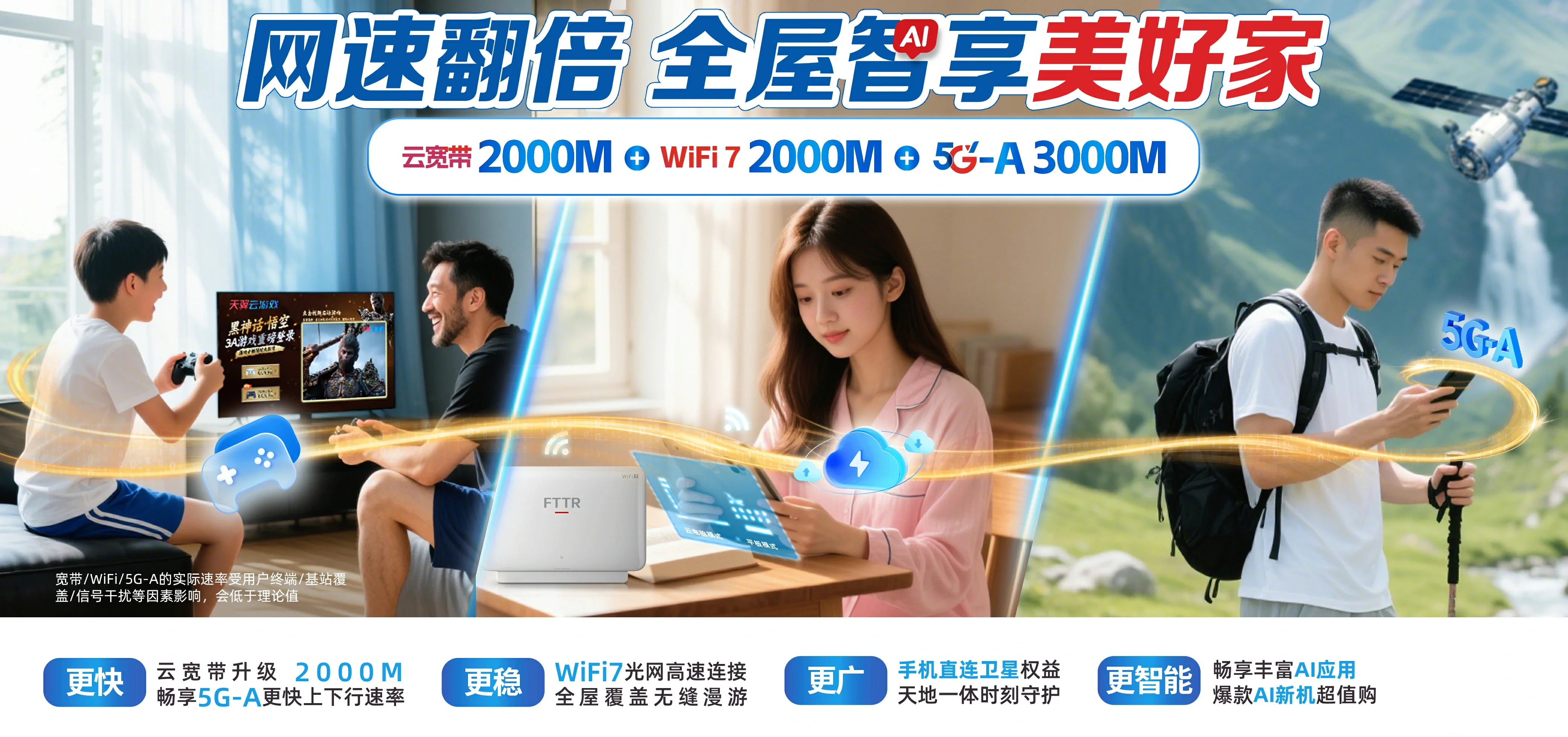 中国电信 武安市电信宽带 宽带套餐